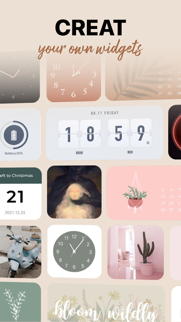 MagicWidgets: Themepack & Icon Скриншоты 3