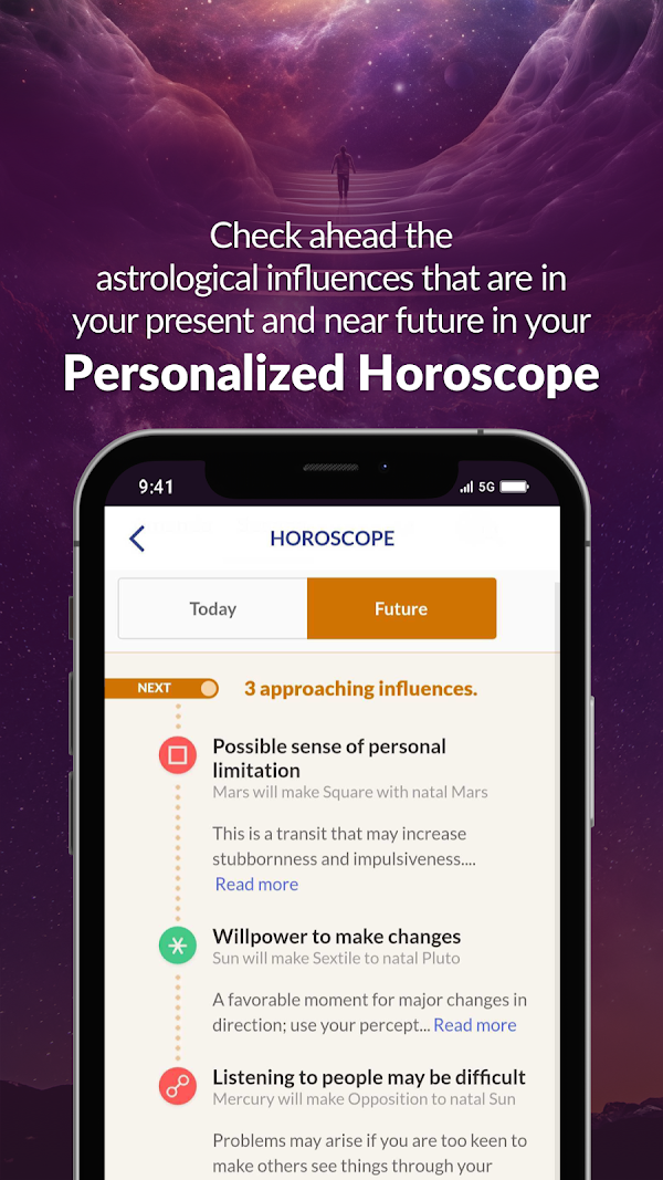 Astrolink: Birth Chart स्क्रीनशॉट 3
