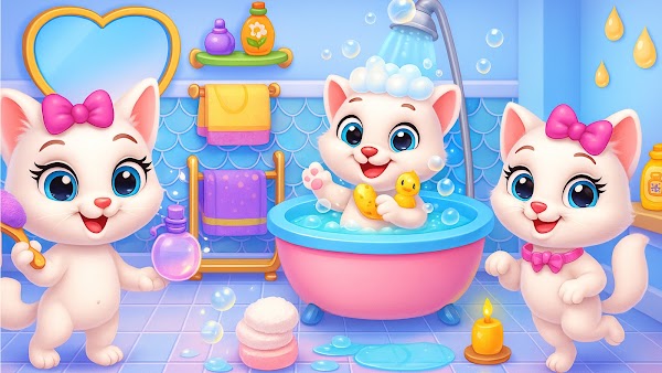 Kitty Daycare Salon Games Screenshots 4