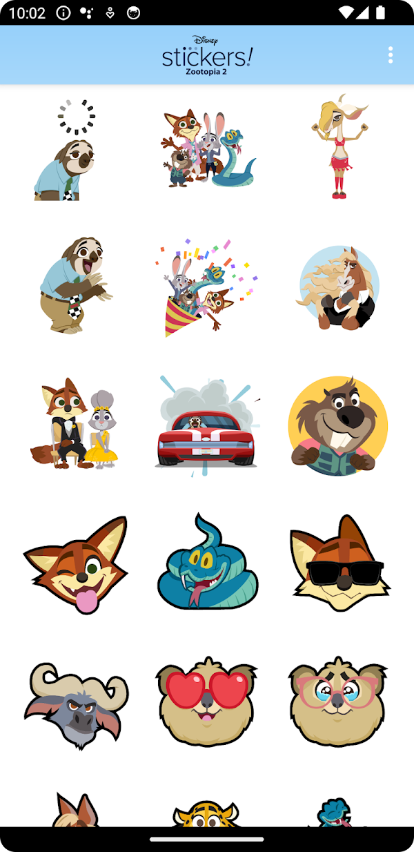 Zootopia 2 Stickers & Emojis スクリーンショット 2