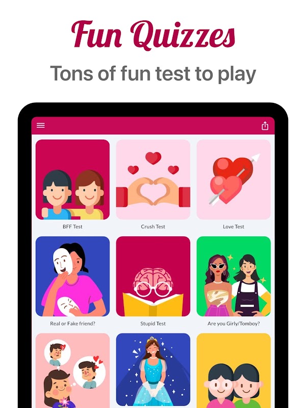 BFF Test: Quiz Your Friends स्क्रीनशॉट 11