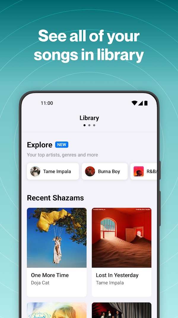 Shazam: Find Music & Concerts لقطات الشاشة 3