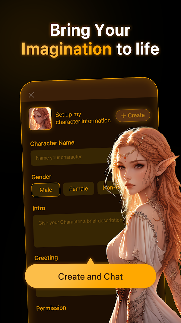 PolyBuzz -Talk to AI Character Screenshots 5