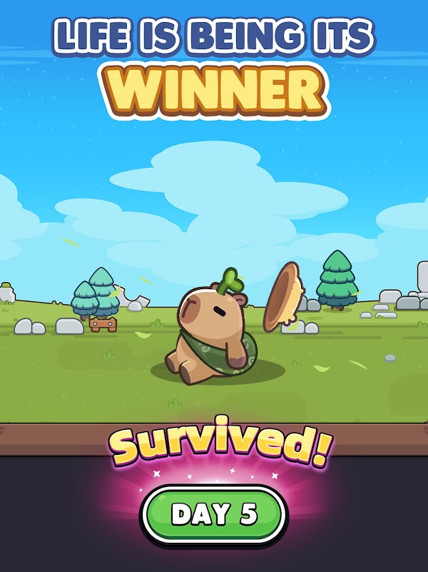 Capybara Go! Capturas de pantalla 10