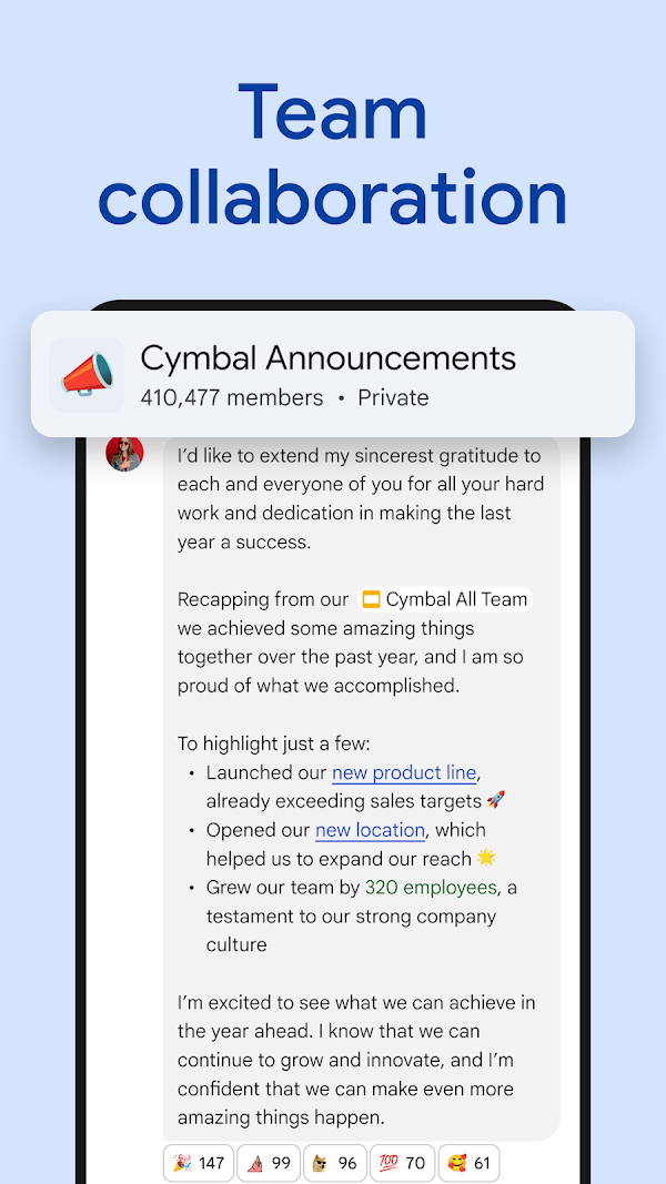 Google Chat Screenshots 3