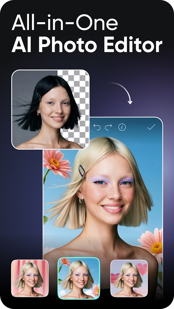 Picsart Editor de Fotos IA Capturas de tela 1