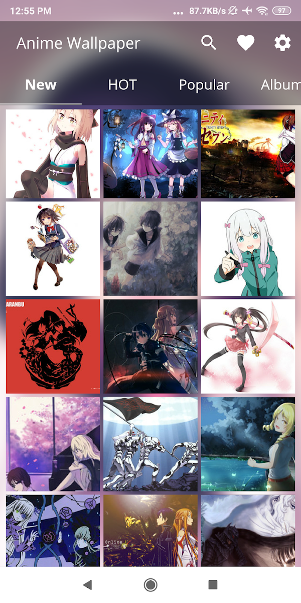 +1 Super Anime Wallpaper Capturas de pantalla 1