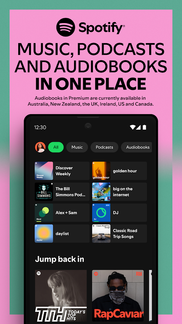 Spotify: Music and Podcasts Screenshots 1