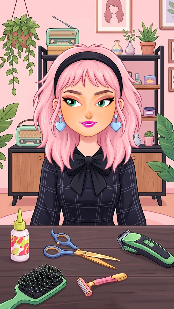 Hair Salon Fashion for Girl Capturas de pantalla 1