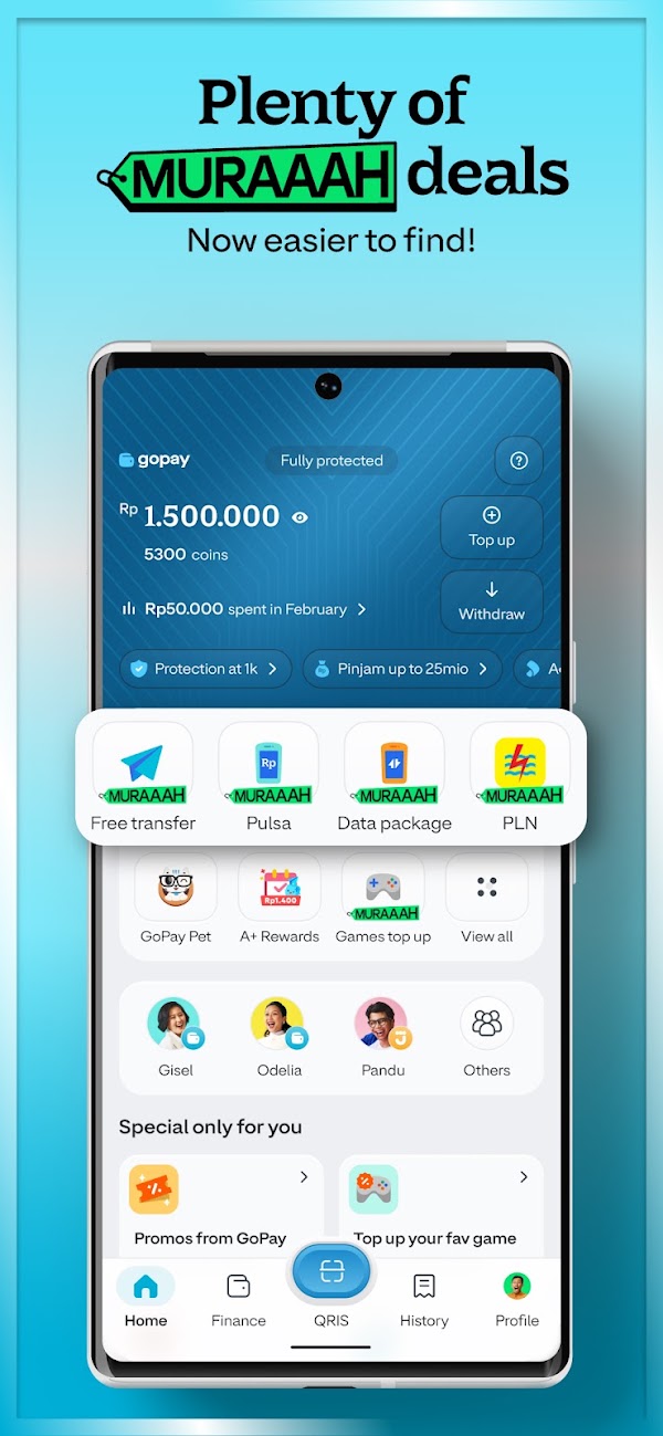 GoPay: Transfer, Payment, QRIS لقطات الشاشة 9