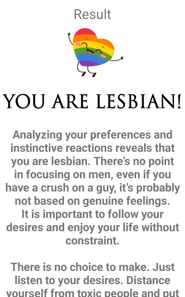 Gay Test - Sexuality Quizzes Screenshots 3