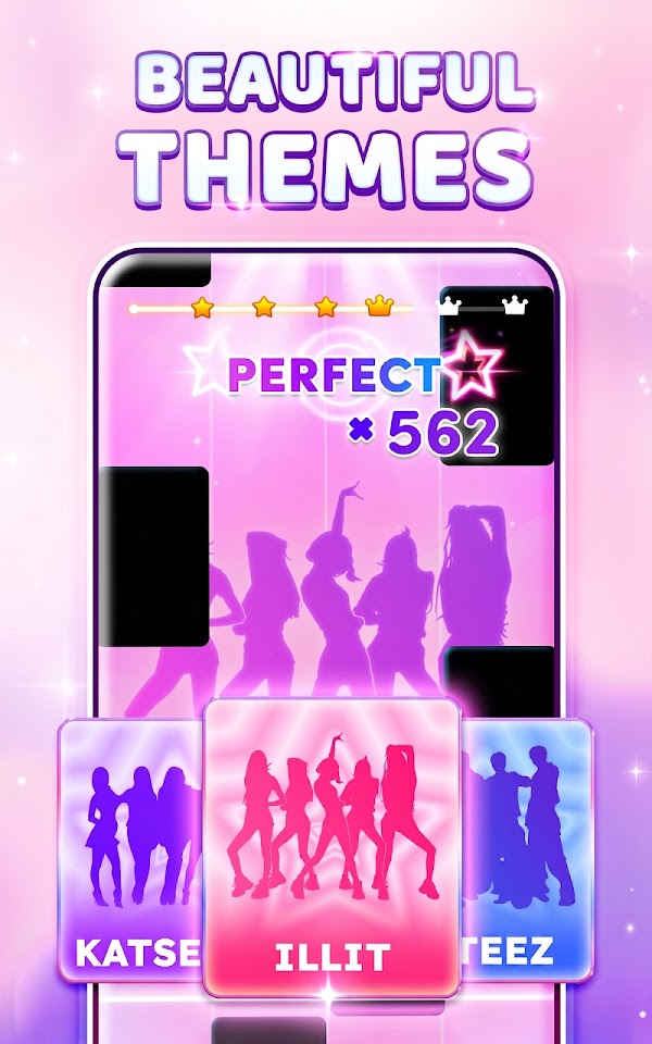 Kpop Piano Beat- Musica Juegos Capturas de pantalla 11