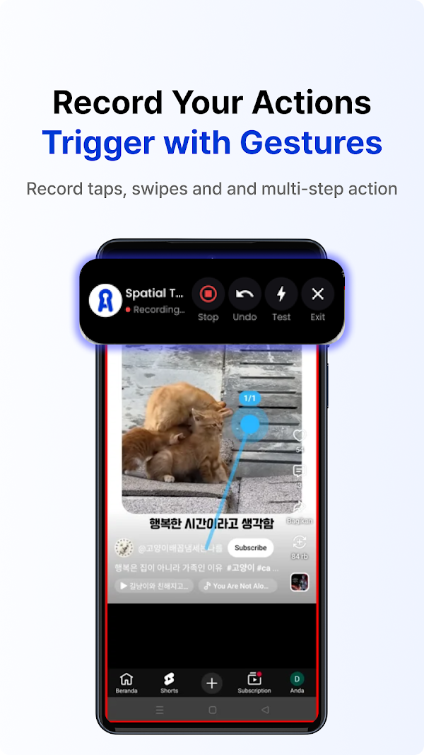 Spatial Touch™ - Air Gestures Capturas de pantalla 3