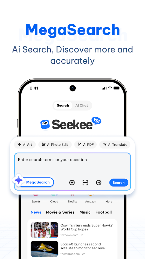 Seekee - Buscador de IA Capturas de pantalla 1