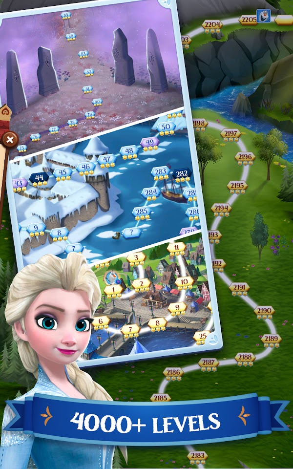 Disney Frozen Free Fall لقطات الشاشة 10