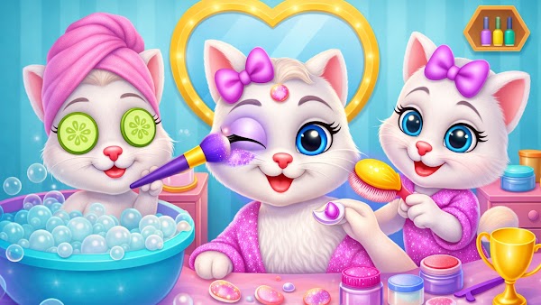 Kitty Daycare Salon Games Screenshots 1