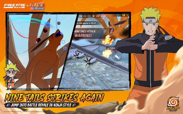 Free Fire MAX x NARUTO स्क्रीनशॉट 3