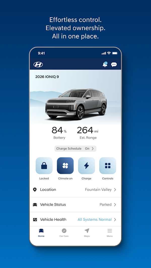 MyHyundai with Bluelink Screenshots 1