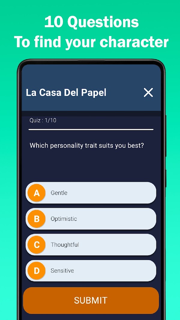 Which character are you? QUIZ Capturas de pantalla 4