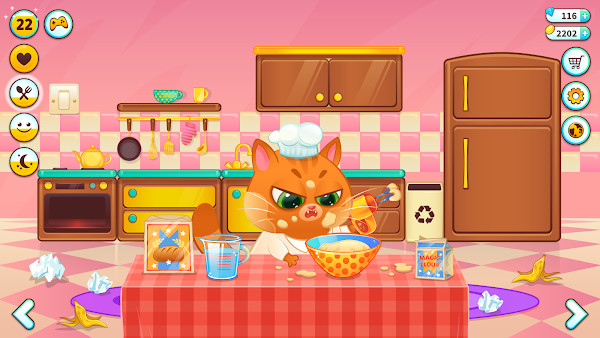Bubbu – My Virtual Pet Cat スクリーンショット 1