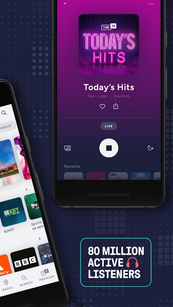 TuneIn Radio: Musik & Sport Screenshots 2