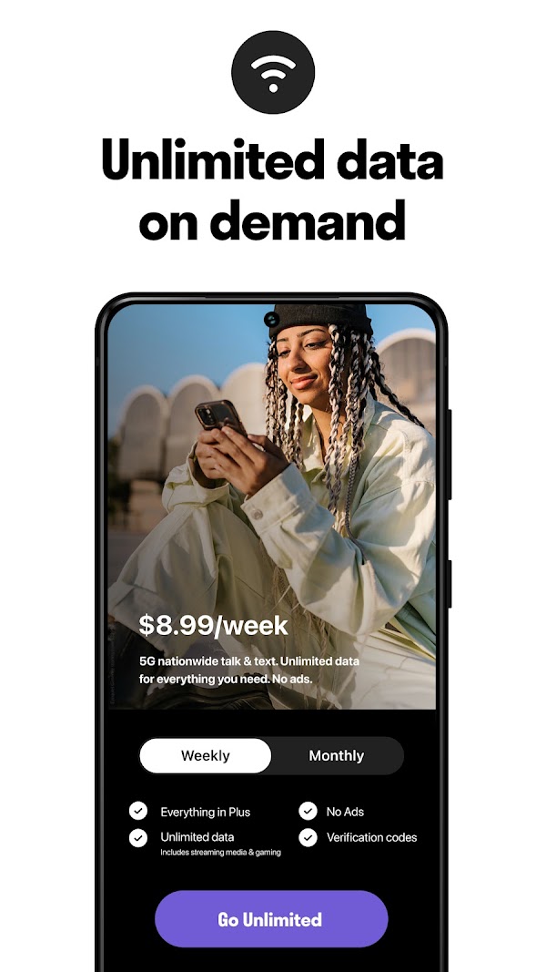TextNow: Call + Text Unlimited Screenshots 7