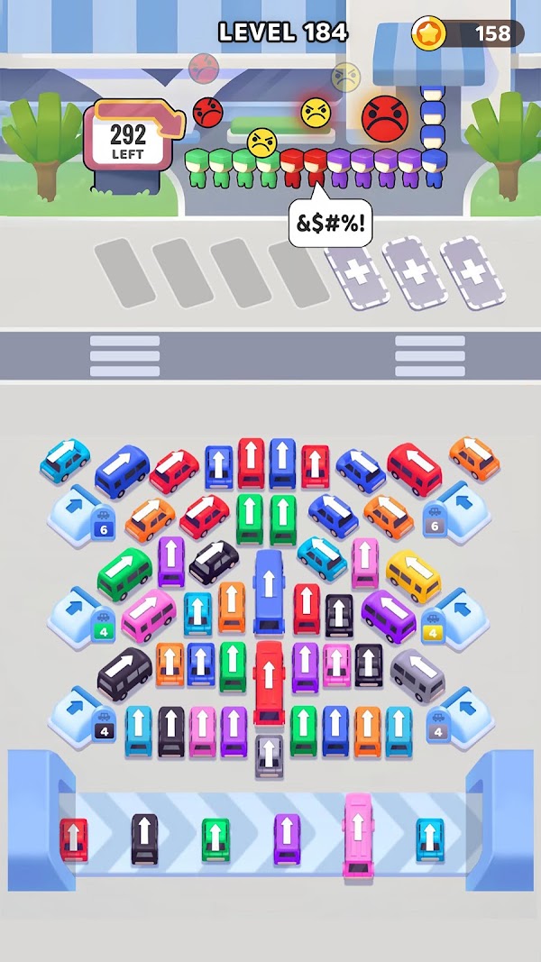 Bus Frenzy - Traffic Jam スクリーンショット 4