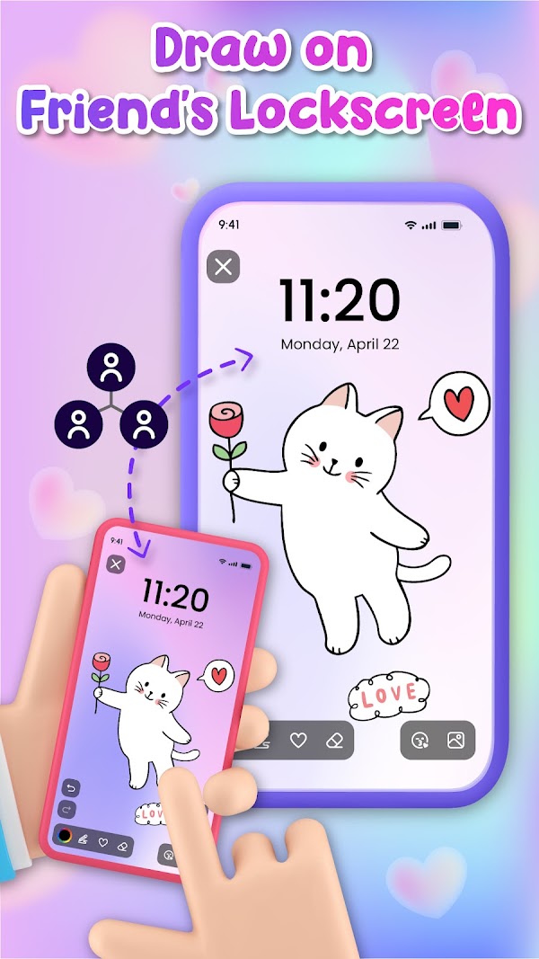 Lockscreen Drawing スクリーンショット 2
