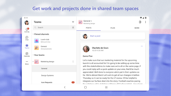 Microsoft Teams Capturas de pantalla 12