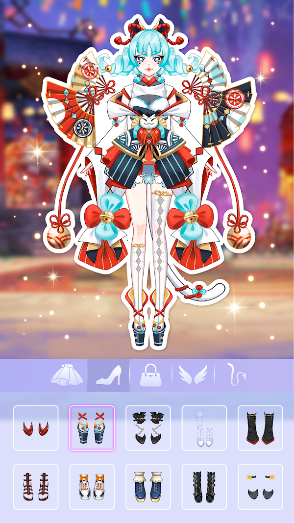 Magic Fashion: Doll Dressup स्क्रीनशॉट 10