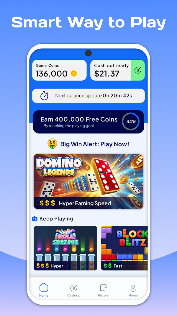 BestPlay: Play Games & Earn لقطات الشاشة 8