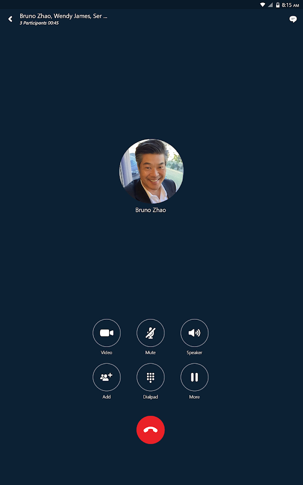 Skype for Business for Android Screenshots 11