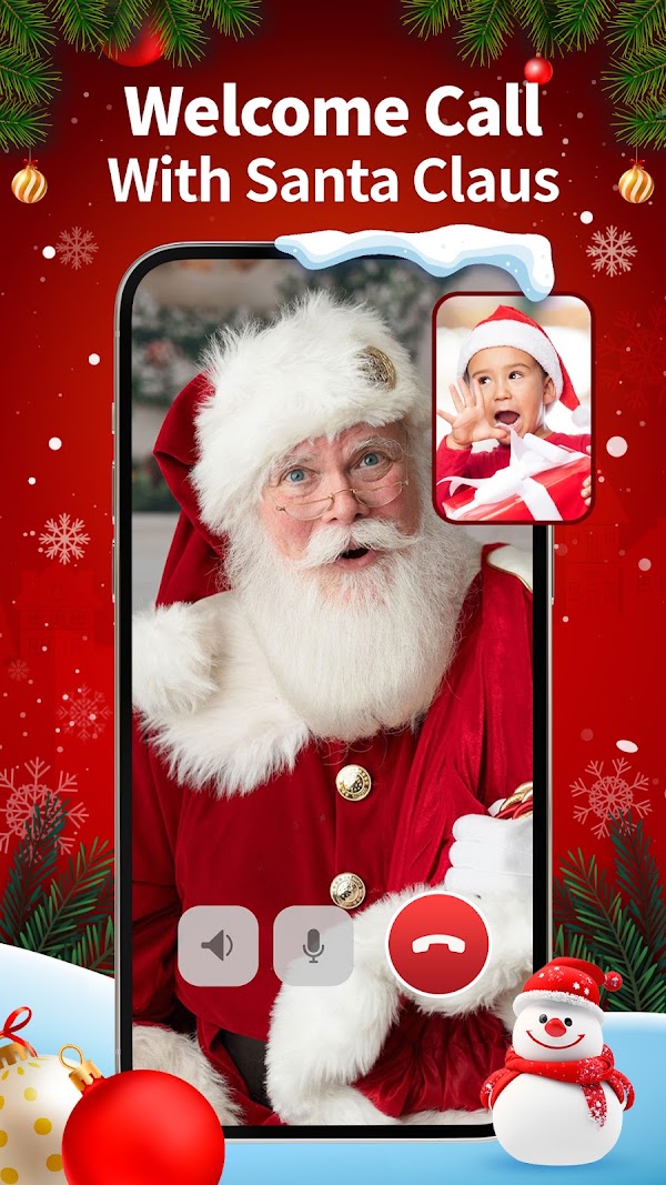 Call Santa Claus - Prank Call Capturas de tela 11
