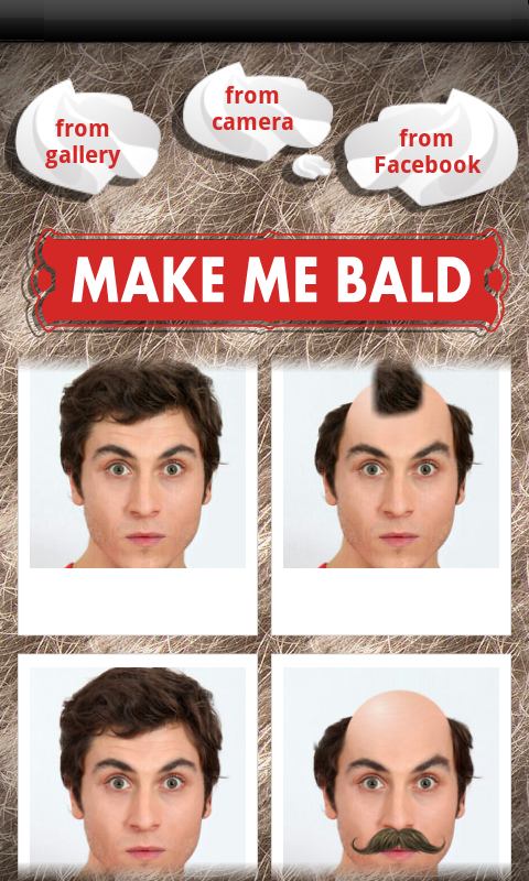 Make Me Bald Prank Capturas de tela 1
