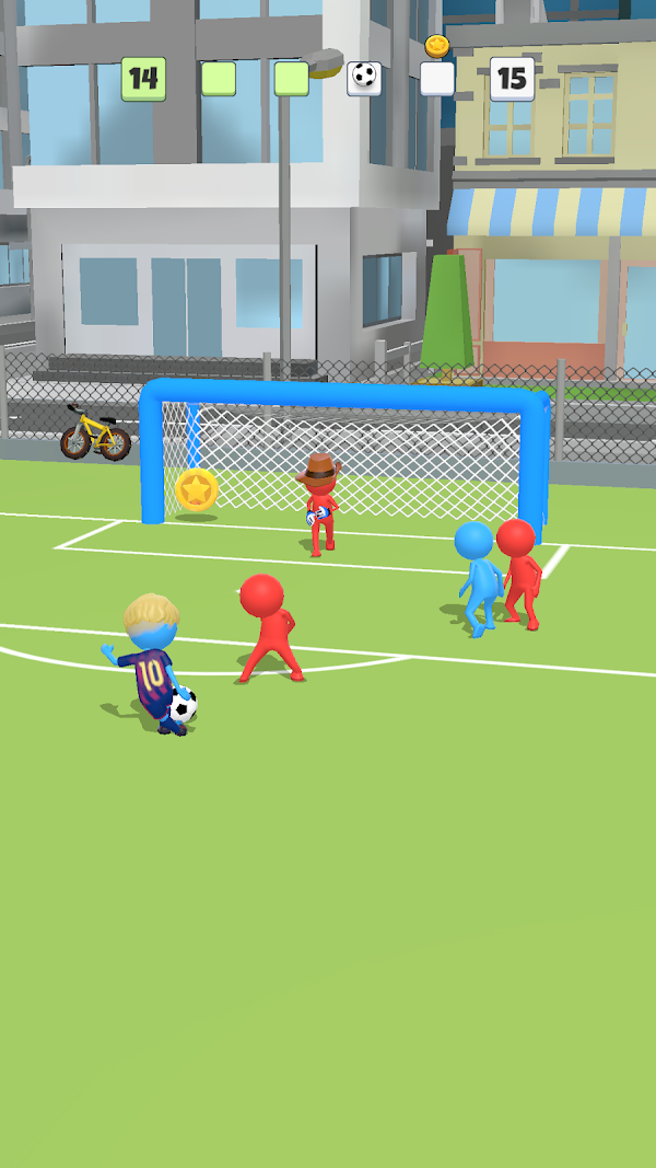 Super Goal -Strichmann Fußball Screenshots 10