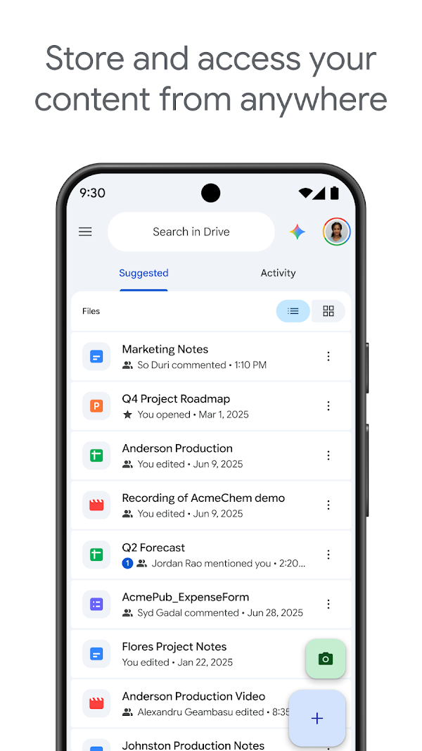 Google Drive Screenshots 1