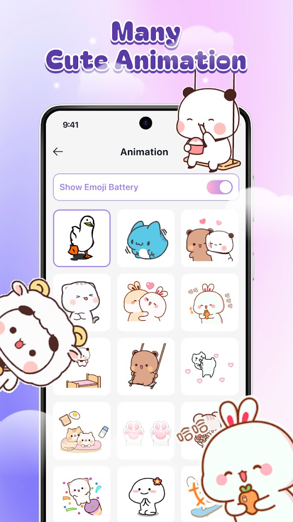 DIY Battery: 3D Charge & Emoji Screenshots 6
