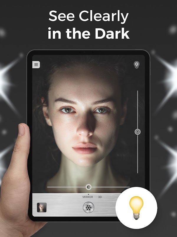 Espejo Plus: Espejo con Luz Capturas de pantalla 8