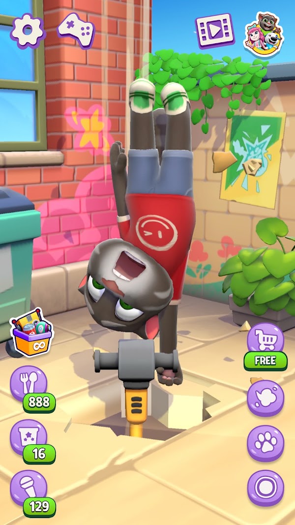 Talking Tom Cat Capturas de pantalla 3