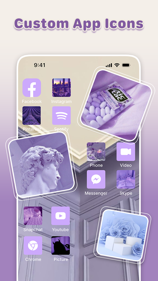 Themes - App icons, Wallpapers Screenshots 2
