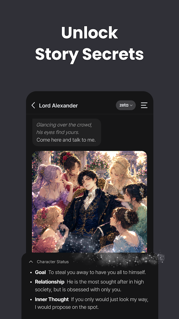 zeta: AI Chat, Story, Play Скриншоты 8