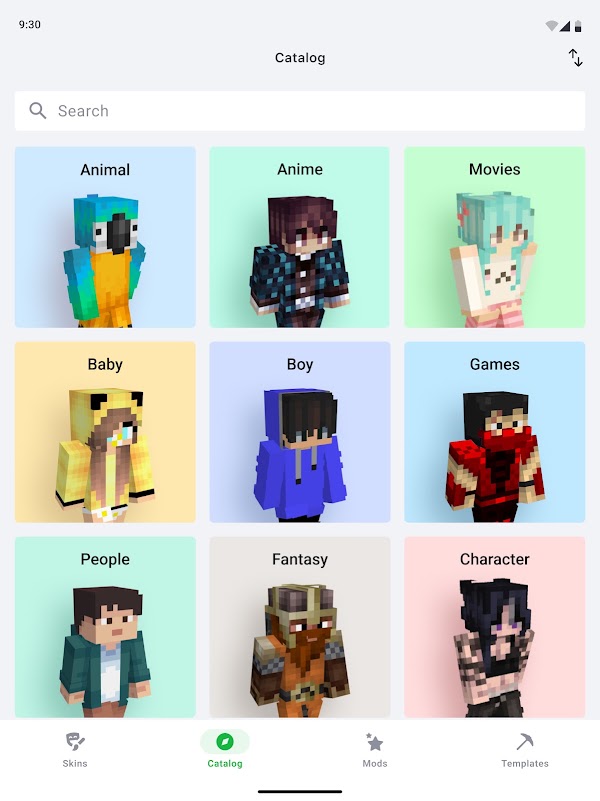 Skins Criador e 3D Editor Capturas de tela 11