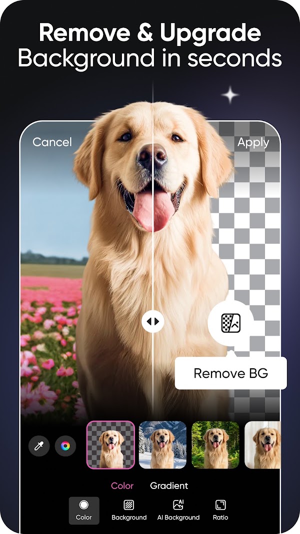 Picsart Editor de Fotos IA Capturas de tela 4