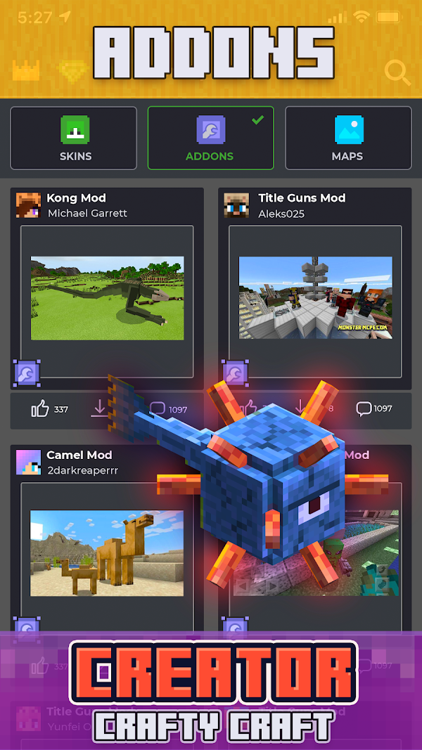 Crafty Craft: Mcpe mods maker スクリーンショット 2