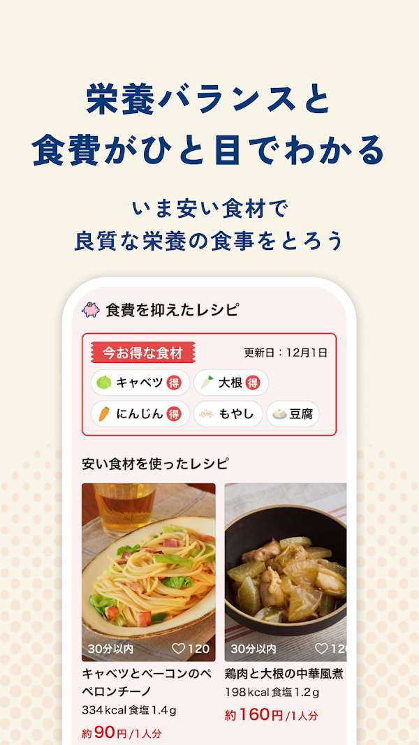 おいしい健康 献立と栄養管理 糖尿病・腎臓病・減塩・予防など لقطات الشاشة 3