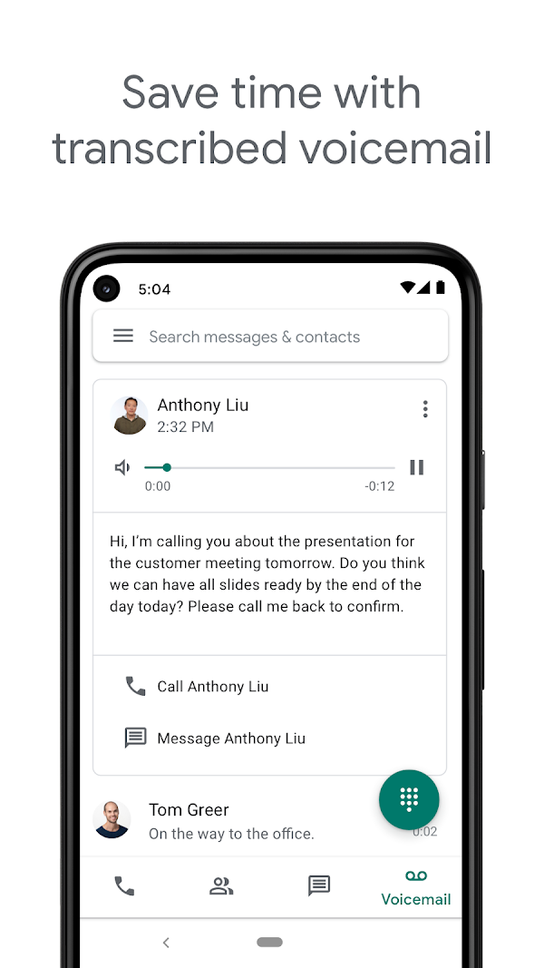 Google Voice Screenshots 4