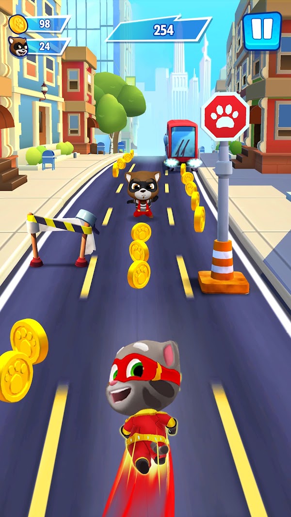 Talking Tom Hero Dash Capturas de tela 2