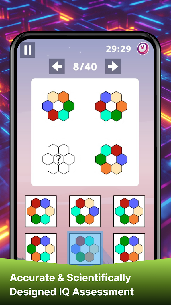 IQ Test: Logic Brain Training Screenshots 5