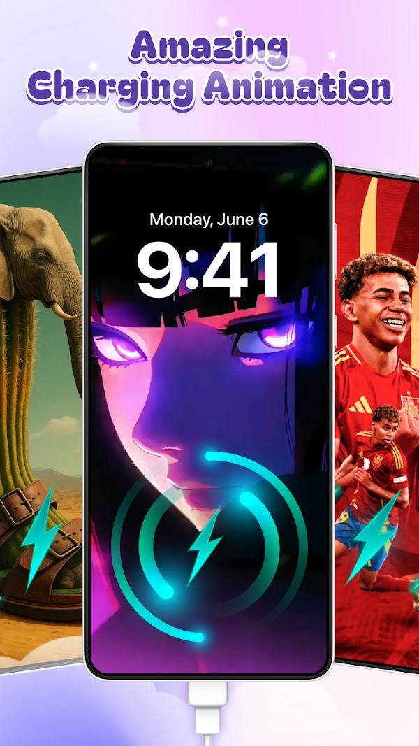 DIY Battery: 3D Charge & Emoji Screenshots 1
