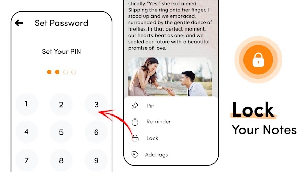 Notes - Notepad, Secure Notes Screenshots 3